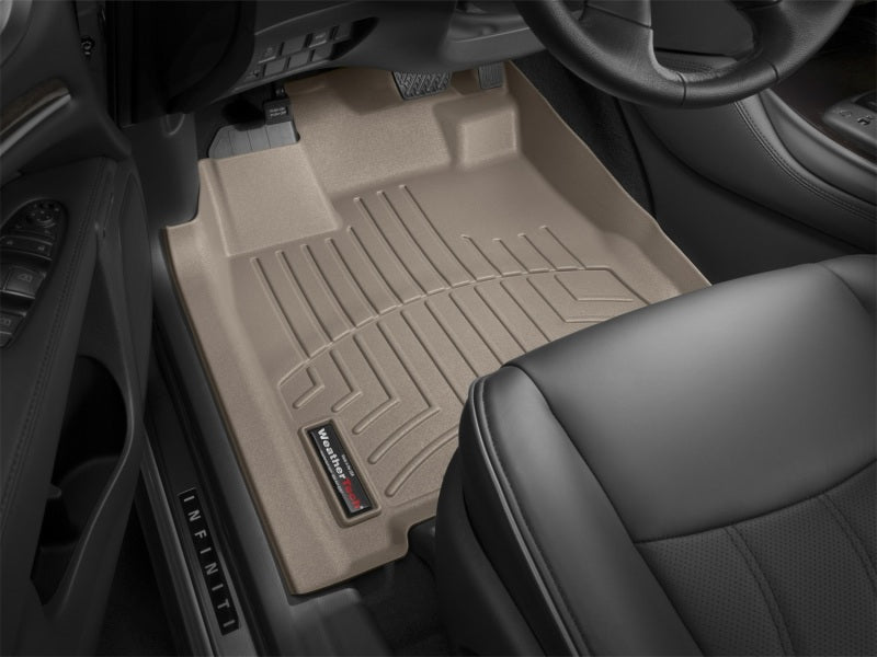 WeatherTech 13+ Infiniti JX Front FloorLiner - Tan