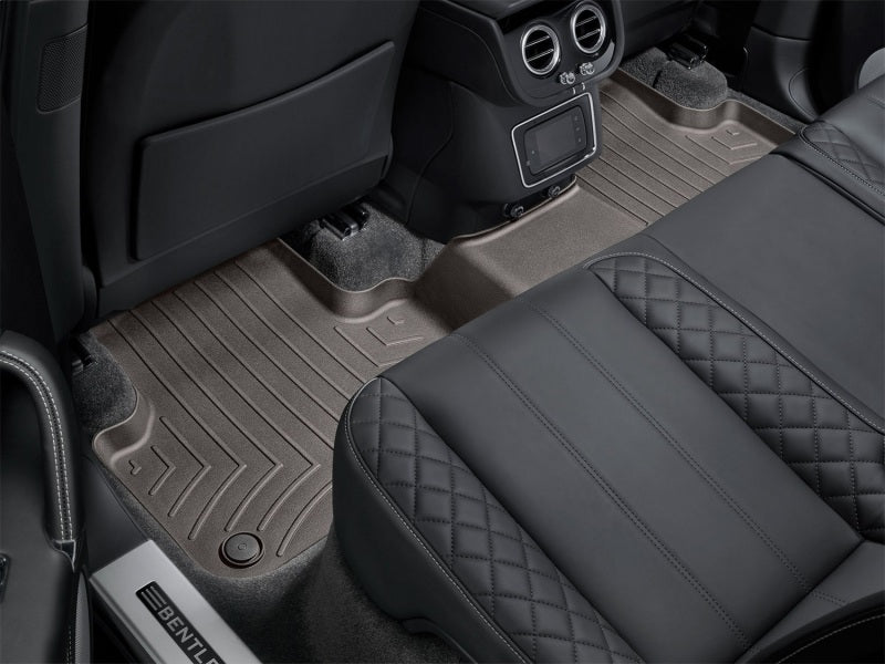 WeatherTech 17-23 Bentley Bentayga Rear FloorLiner - Cocoa