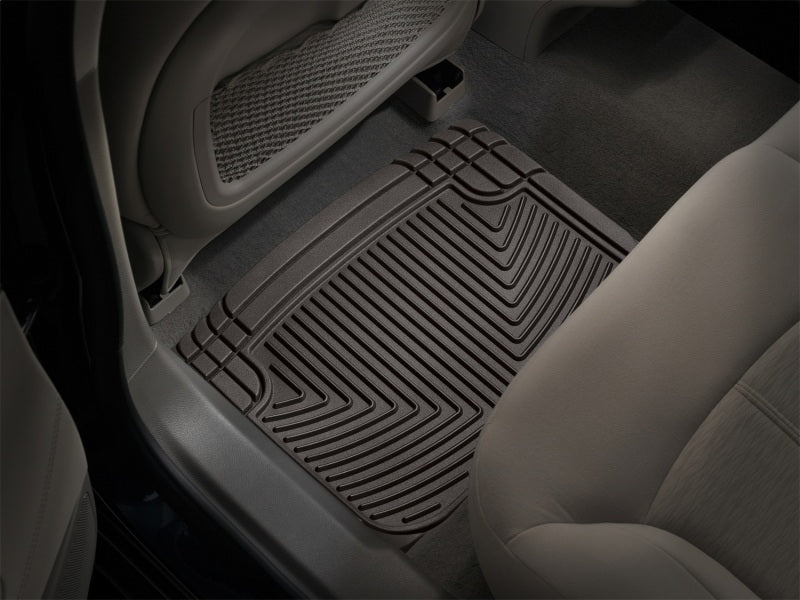WeatherTech 2002-2006 Cadillac Escalade Rear Rubber Mats - Cocoa
