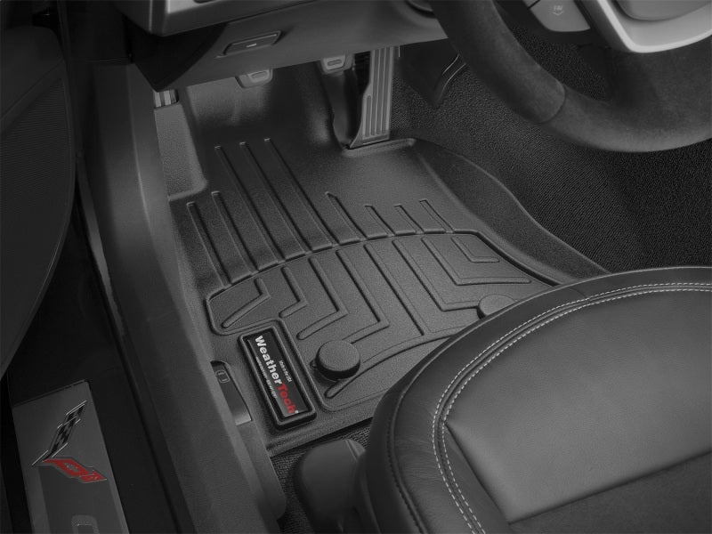 WeatherTech 14 Chevrolet Corvette Stingray Front FloorLiner - Black