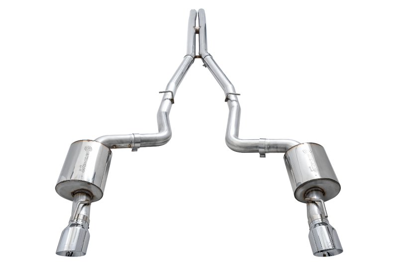 AWE Tuning 2015+ Dodge Charger 6.4L/6.2L SC Non-Resonated Touring Edition Exhaust - Silver Tips