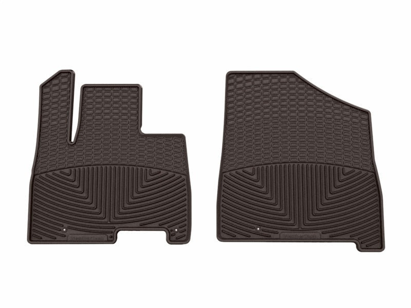 WeatherTech 25-26 Kia Carnival Hybrid 1st Row Front All-Weather Floor Mats - Cocoa