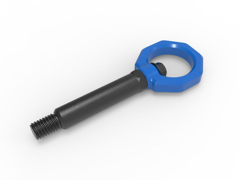 aFe Control Rear Tow Hook Blue BMW F-Chassis 2/3/4/M