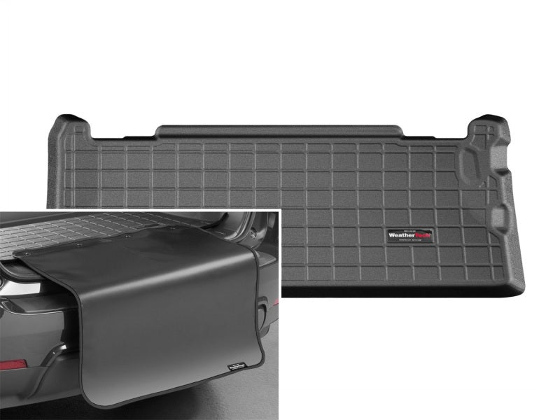 WeatherTech 21-22 Toyota Sienna Cargo With Bumper Protector - Black