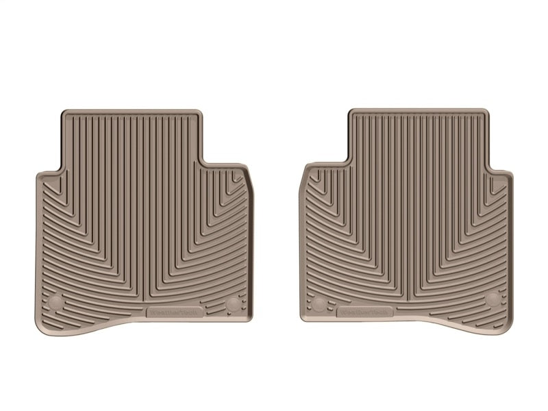 WeatherTech 2014-2015 Mercedes-Benz S-Class Rear Rubber Mats - Tan