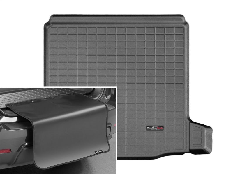 WeatherTech 14-15 Chevrolet Cruze Cargo Liner w/ Bumper Protector - Black