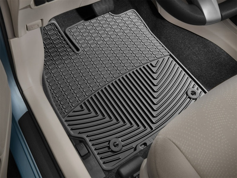 WeatherTech 2014+ BMW 4-Series Front Rubber Mats - Black
