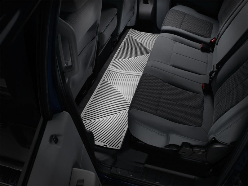 WeatherTech 08-10 Ford F250/F350/F450/F550 Rear Rubber Mats - Grey