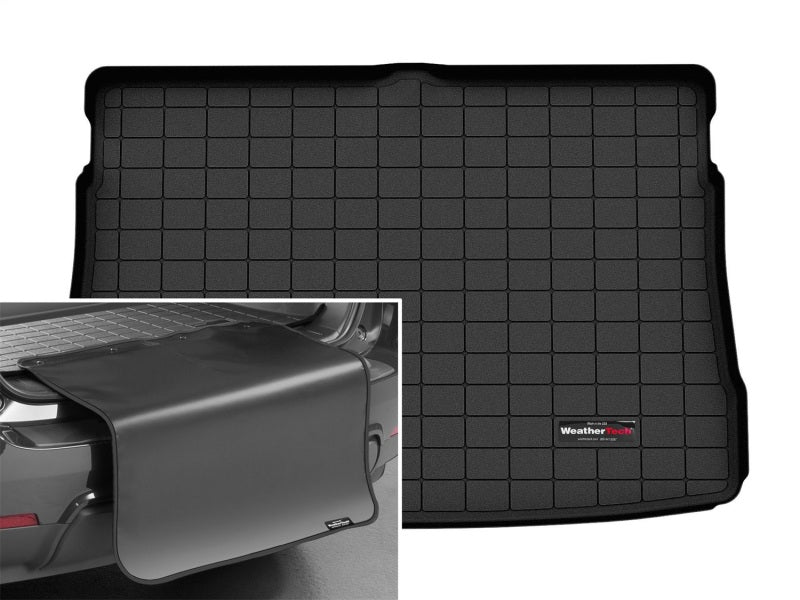 WeatherTech 22-22 Volkswagen Golf GTI Cargo With Bumper Protector - Black