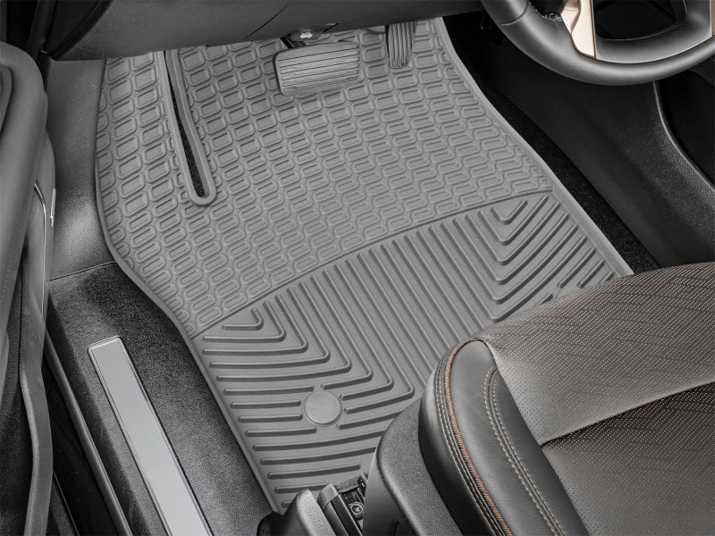 WeatherTech 2021+ Cadillac Escalade Front Rubber Mats - Grey