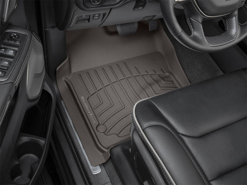 WeatherTech 2019+ RAM Ram 1500 Quad/CC Front FloorLiner HP - Cocoa