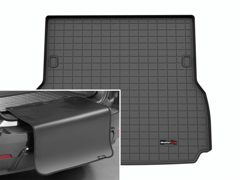 WeatherTech 2024 Toyota Land Cruiser Cargo Liner w/Bumper Protector - Black