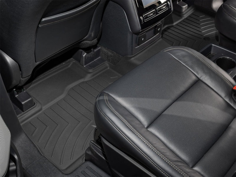 WeatherTech 20-25 Lincoln Aviator Rear FloorLiner HP - Black