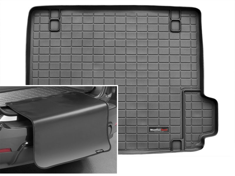 WeatherTech 11+ BMW X3 Cargo Liner w/ Bumper Protector - Black