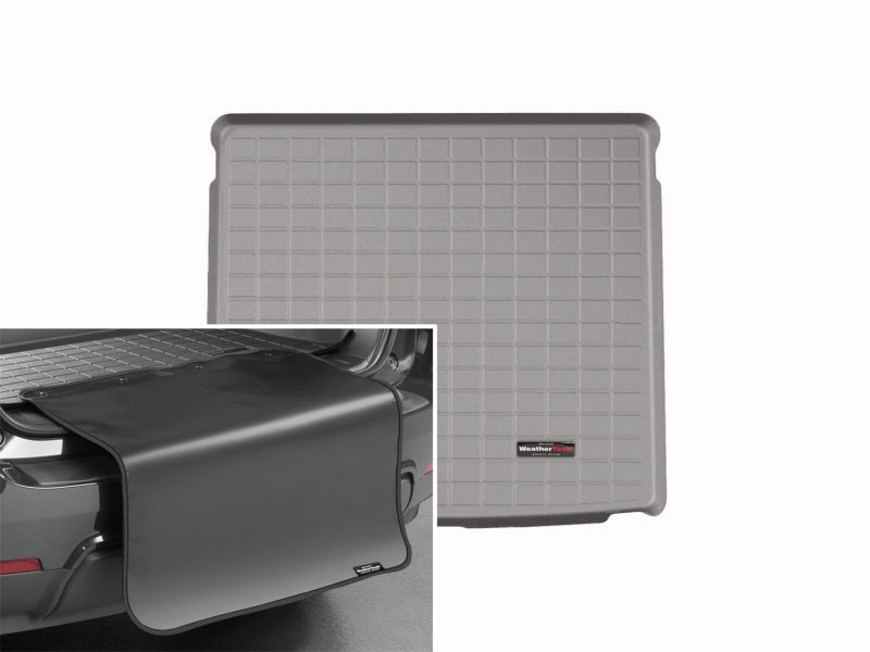 WeatherTech 13-15 BMW X1 Cargo With Bumper Protector - Grey
