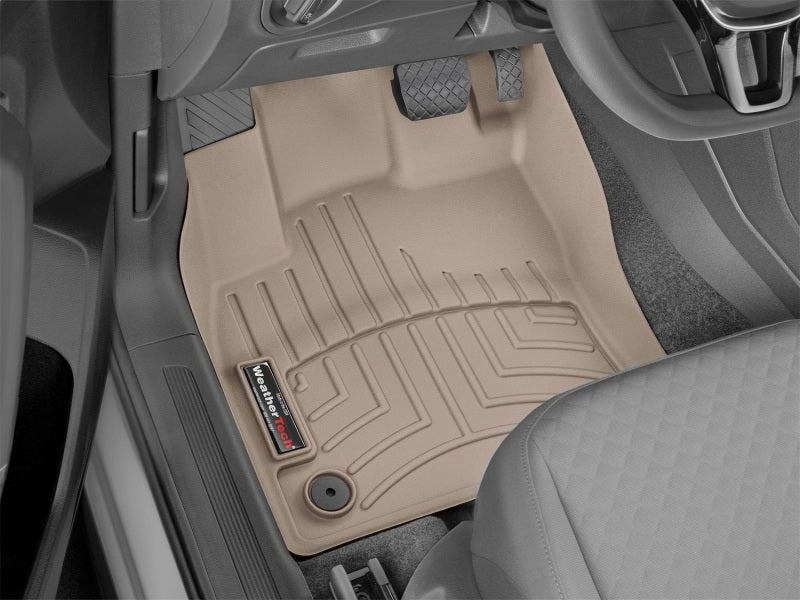 WeatherTech 2018+ Volkswagen Tiguan Front FloorLiner - Tan