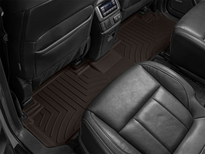 WeatherTech 19-23 Subaru Ascent 2nd Row Rear FloorLiner HP - Cocoa