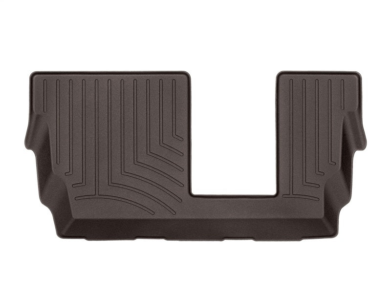 WeatherTech 2020+ Cadillac XT6 Rear FloorLiner - Cocoa