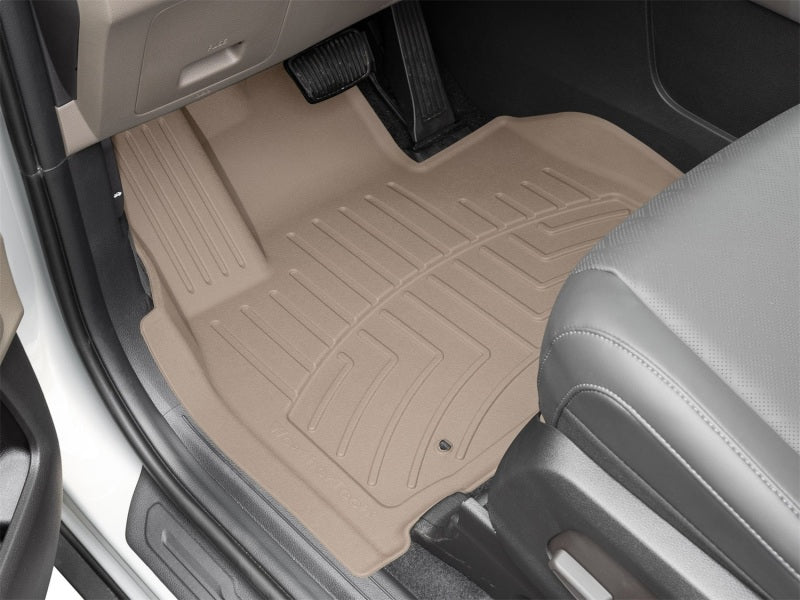 WeatherTech 25-26 Hyundai Carnival Hybrid 1st Row Front FloorLiner HP - Tan