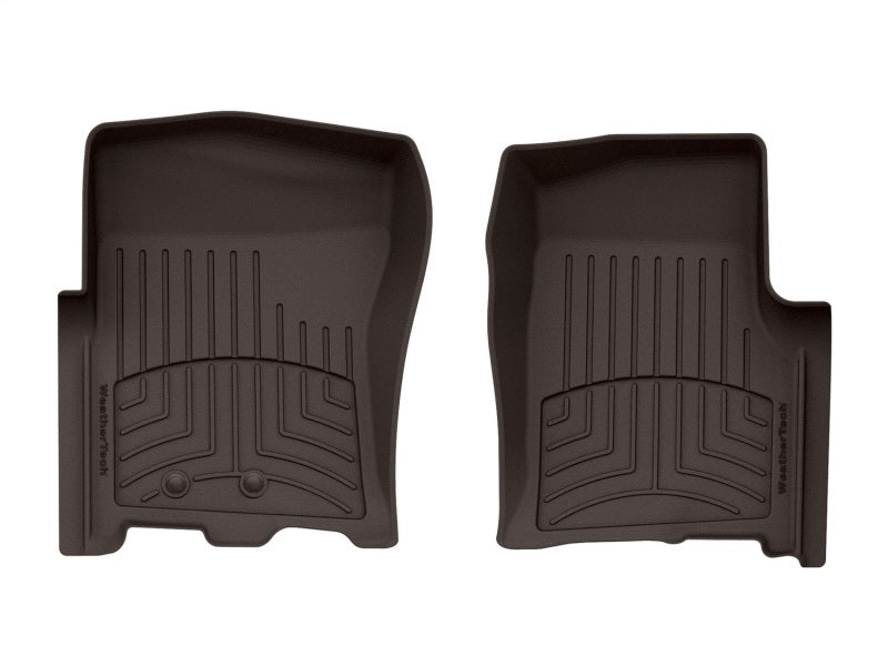 WeatherTech 11-17 Ford Expedition (Inc. EL) / Lincoln Navigator (Inc. L) Front FloorLiner HP - Cocoa