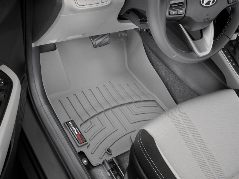 WeatherTech 2020+ Hyundai Venue Front FloorLiner - Grey