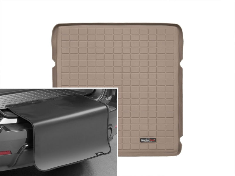 WeatherTech 2002+ Mercedes-Benz G-Class Cargo Liner W/ Bumper Protector - Tan