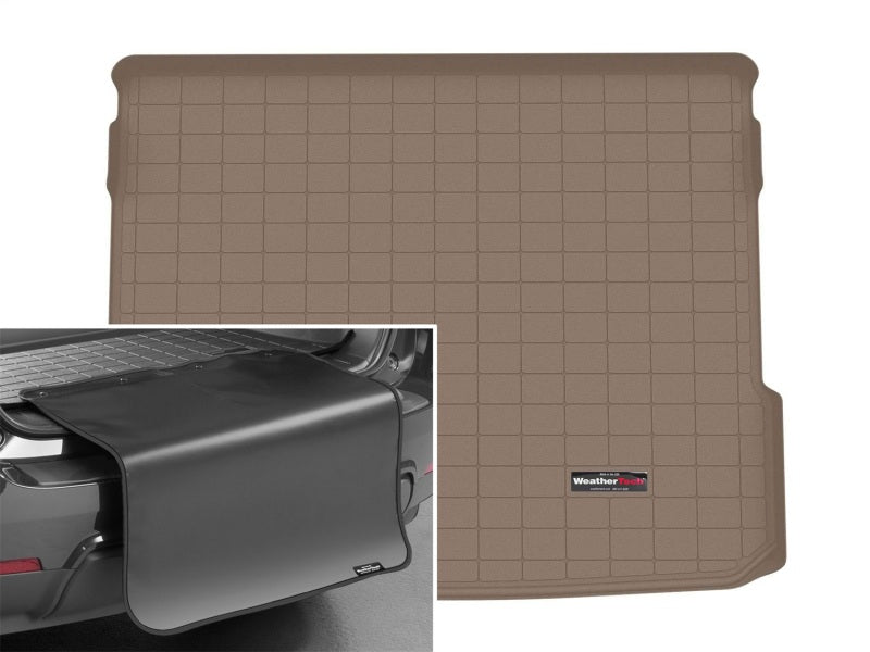 WeatherTech 2020+ Mercedes-Benz GLB-Class Cargo With Bumper Protector - Tan