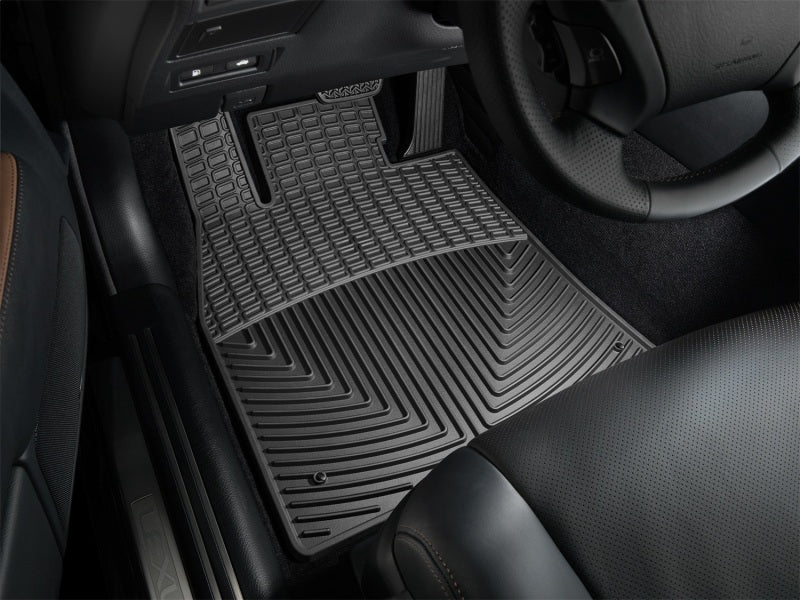 WeatherTech 07-10 Lexus LS Front Rubber Mats - Black