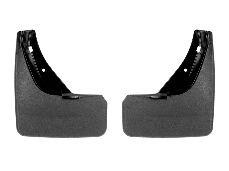 WeatherTech 22-23 Hyundai Santa Cruz (Does Not Work w/Fender Flares) No Drill Rear MudFlaps - Black