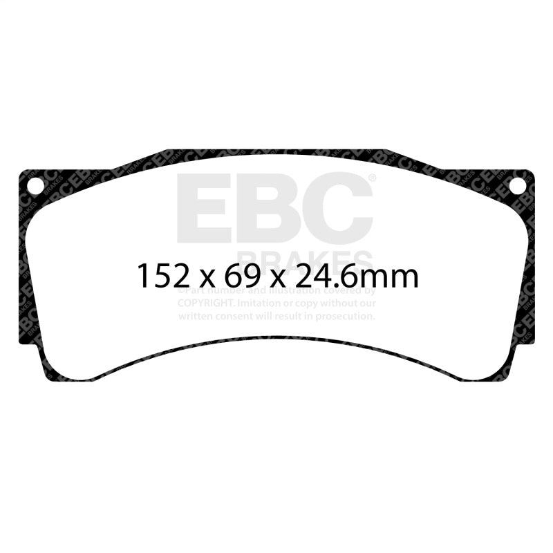 EBC Racing Alcon CAR89 SR-11 Sintered Race Brake Pads