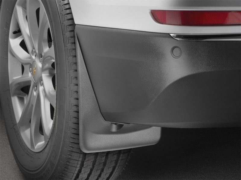 WeatherTech 18-24 Chevrolet Equinox No Drill Mudflaps - Black