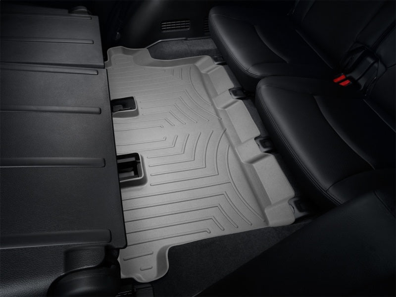 WeatherTech 09+ Kia Borrego Rear FloorLiner - Grey