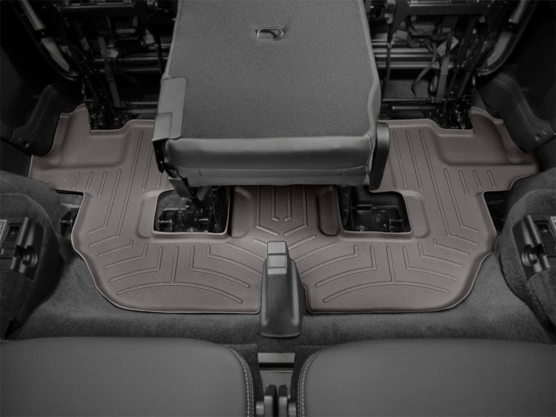 WeatherTech 2011+ Land Rover LR4 Rear FloorLiner - Cocoa