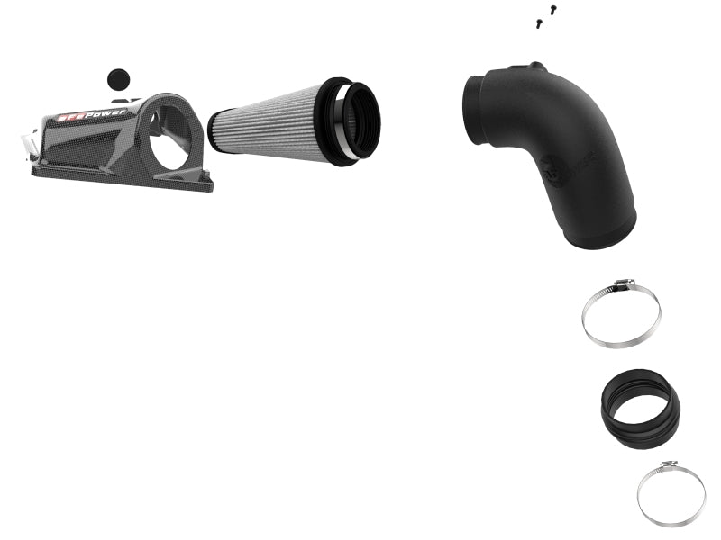 aFe MagnumFORCE Intake Stage-2 Pro DRY S 2017 BMW 340i (F30) L6-3.0L (t) B58