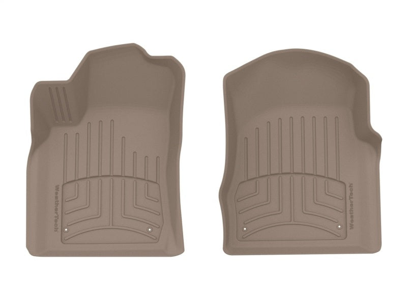 WeatherTech 13-15 Jeep Grand Cherokee/Dodge Durango Front FloorLiner HP - Tan