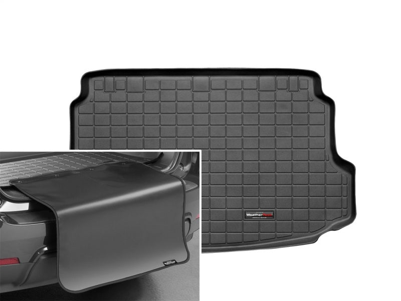 WeatherTech 05-10 Scion tC Cargo Liner w/ Bumper Protector - Black