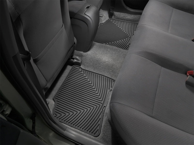 WeatherTech 04-09 Toyota Prius Rear Rubber Mats - Black