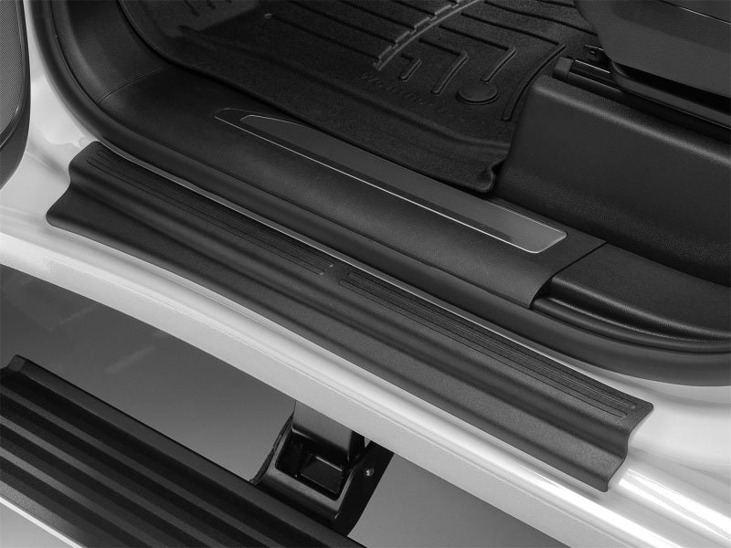 WeatherTech 20-24 GMC Sierra/Sierra Denali 2500HD/3500HD Crew Cab SillProtector - 4 Piece - Black