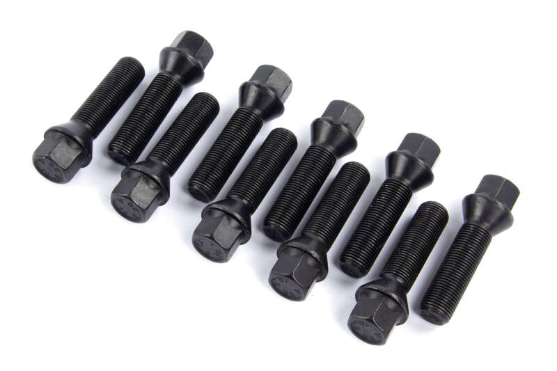 Dinan Lug Bolts - Cone Seat - M14x1.25 - 27mm - Black (Set of 10)