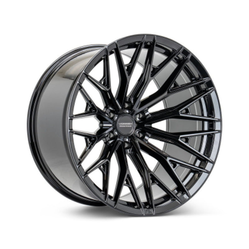 Vossen HFX-6 17x9 - 6x139.7 - ET0 - Super Deep Face - 106.1 - Gloss Black Wheel