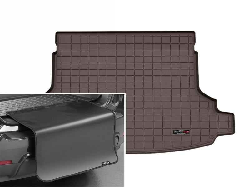 WeatherTech 25-25 Subaru Forester Behind Seating w/Bumper Protector Cargo Liner - Cocoa