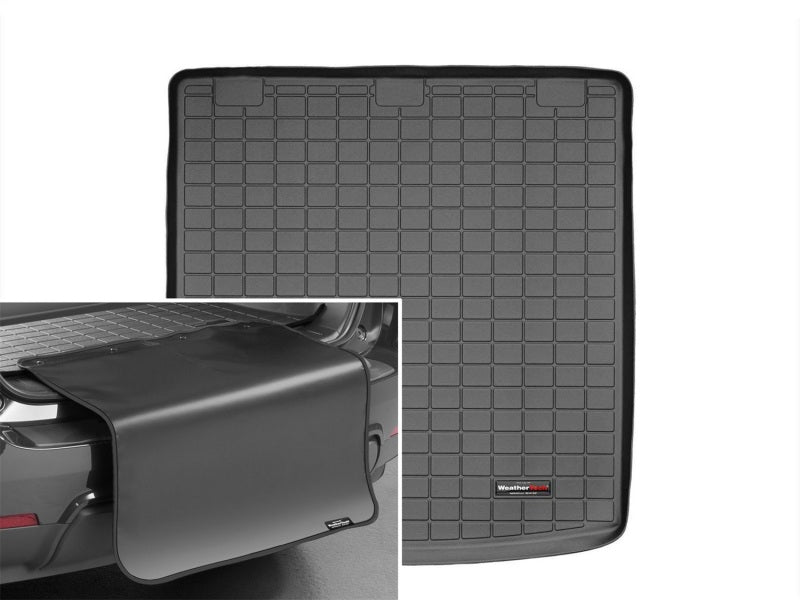 WeatherTech 09-14 Volkswagen Jetta Sportwagen Cargo Liner w/ Bumper Protector - Black