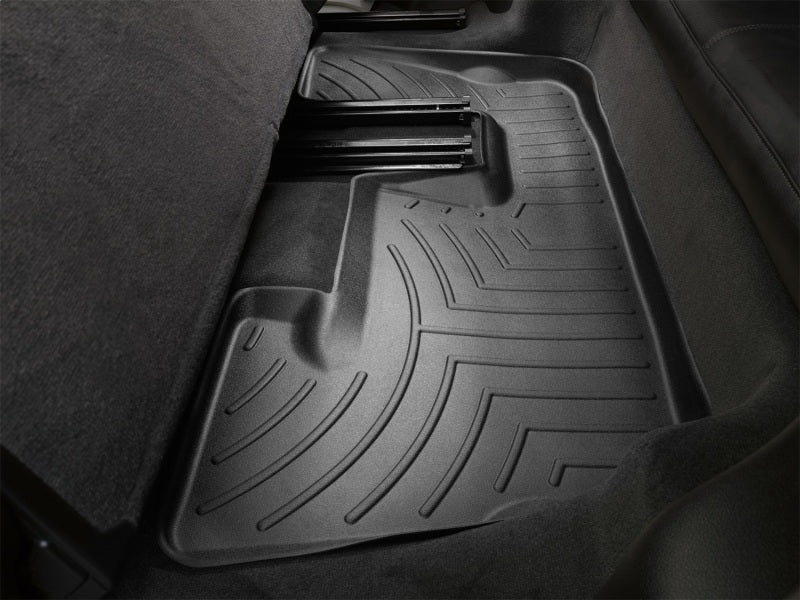 WeatherTech 07+ Audi Q7 Rear FloorLiner - Black
