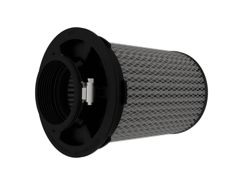 aFe MagnumFLOW Air Filters 3in F x 5-1/2in B x 5-1/4in T (Inverted) x 8in H - Pair