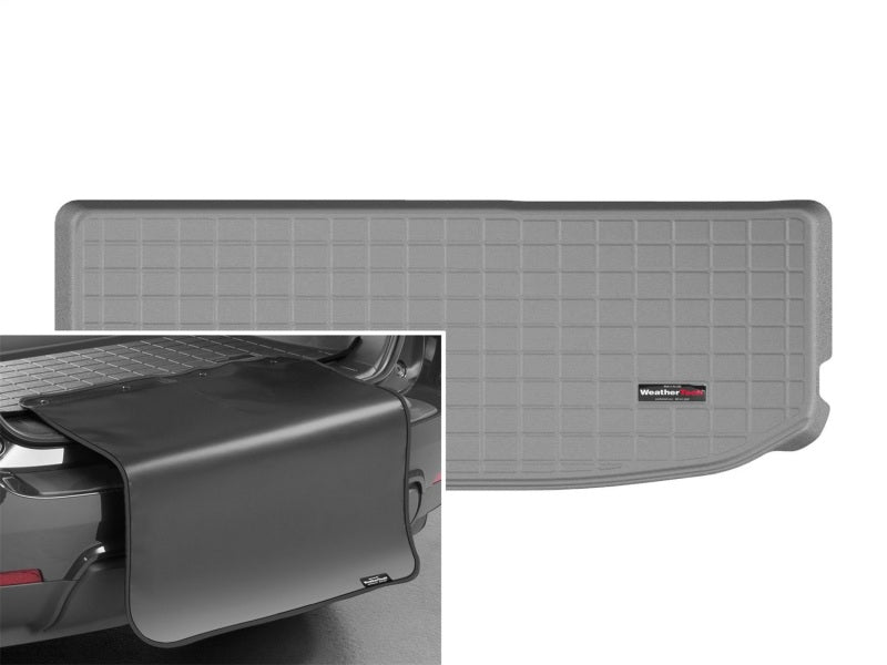 WeatherTech 2020+ Hyundai Palisade Cargo With Bumper Protector - Grey
