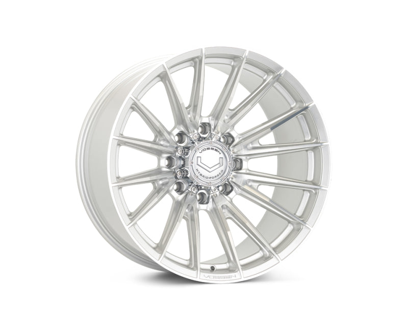 Vossen HFX-2 24x11 - 8x170 - ET0 - Deep Face - 125.1 - Silver Polished Wheel