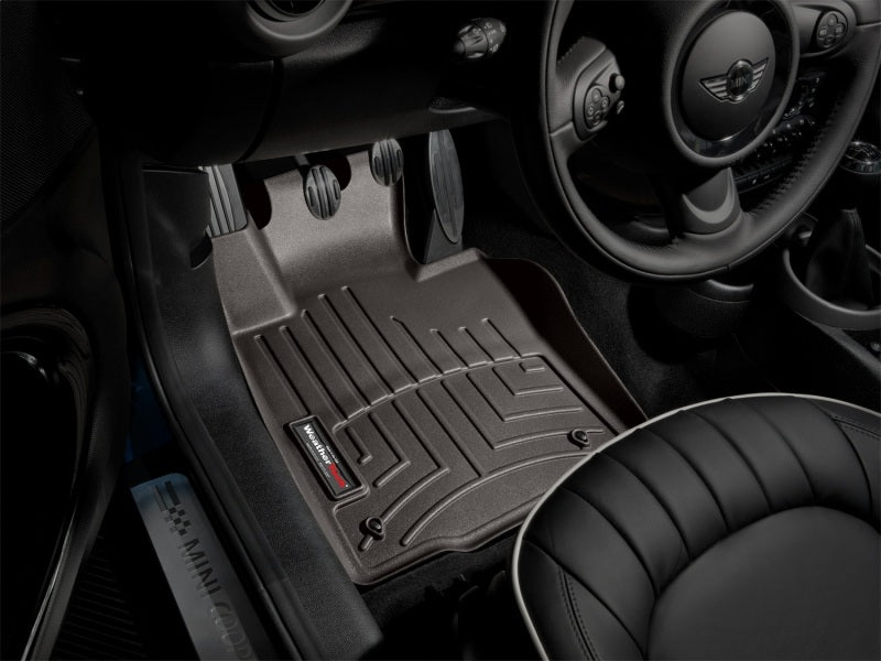 WeatherTech 2011-2015 Mini Countryman Front FloorLiner - Cocoa