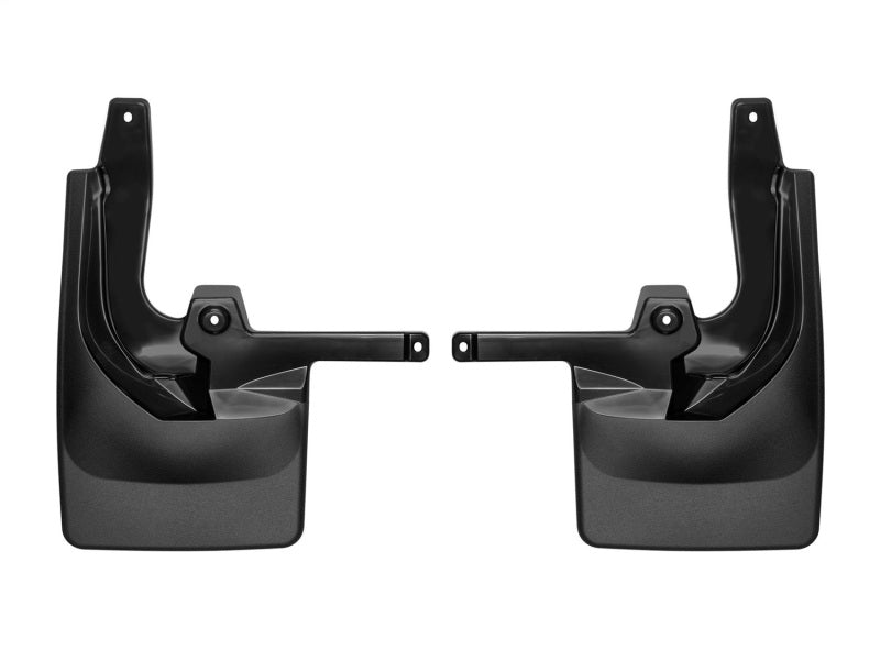WeatherTech 2018+ Jeep Wrangler Sport/Sport S Rear No Drill MudFlaps - Black