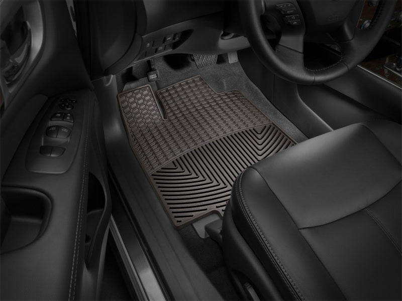 WeatherTech 2013+ Infiniti JX Front Rubber Mats - Cocoa