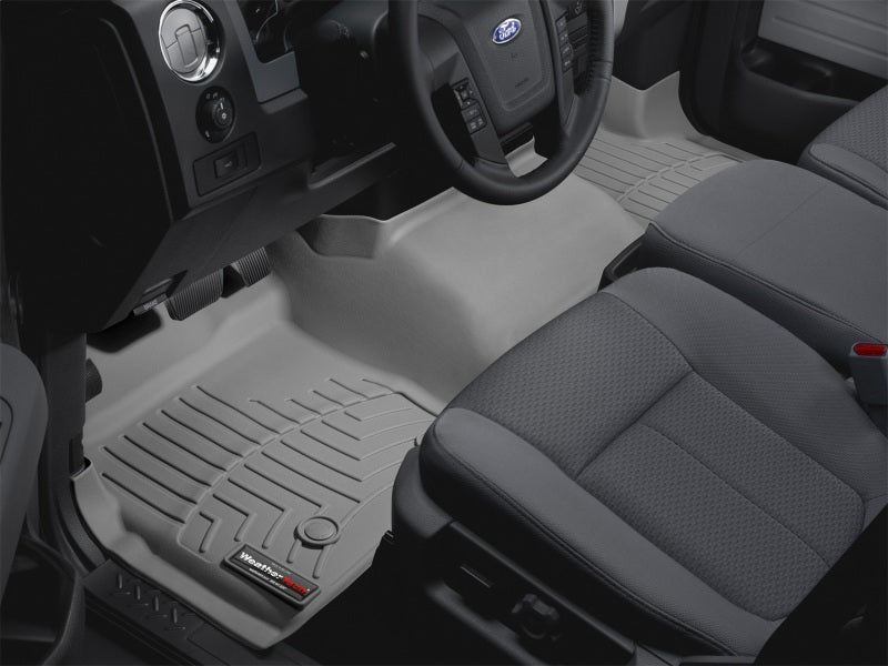 WeatherTech 09+ Ford F-150 Front Floorliner OTH - Grey